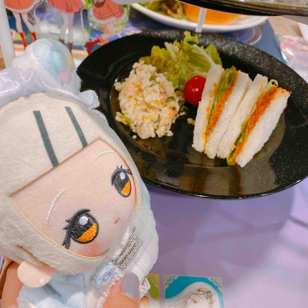 💠この間、コラボカフェに行ってきたよ。