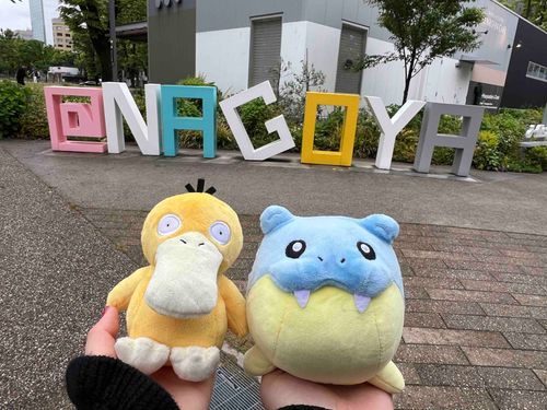 お友達のコダックとお出掛けして楽しかったんだって(今日は令和7年5月8日でなごやの日)