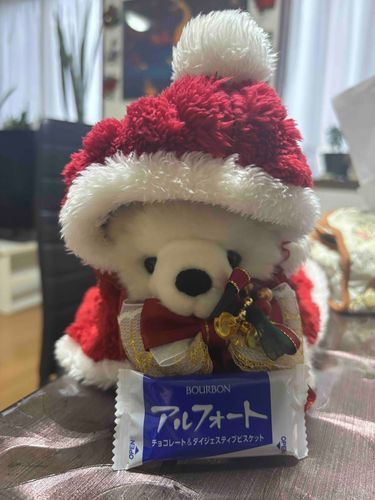 おやつもらった〜