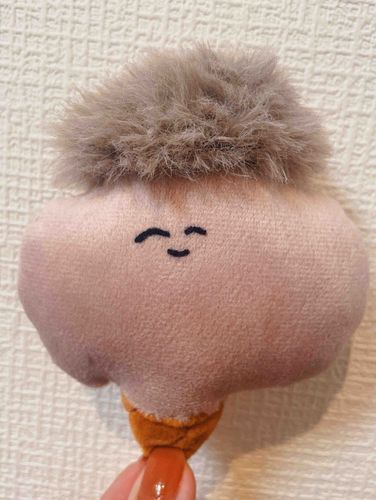 寒いのでファーのお帽子をプレゼント🎁