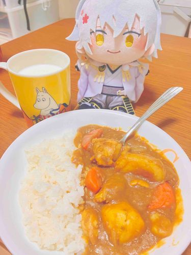 こんやはかれーだぞ❗️🍛