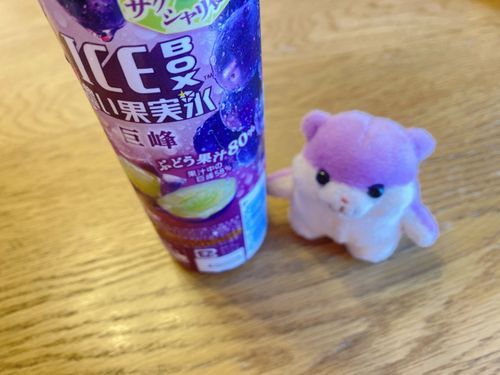 ぶどう味でたー！！！