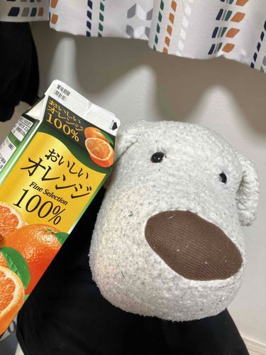 ぷはぁぁぁぁ🍊
やっぱオレンジジュースだよね！🍊
みんなは何のジュースが好き？