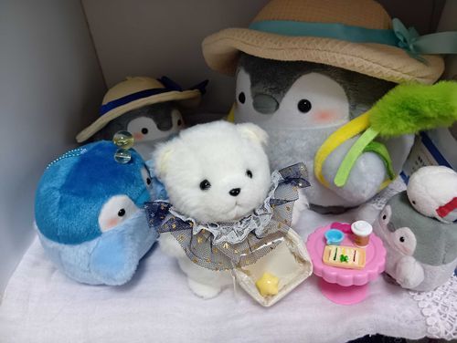 コウペンちゃんようちえんに
かよっています