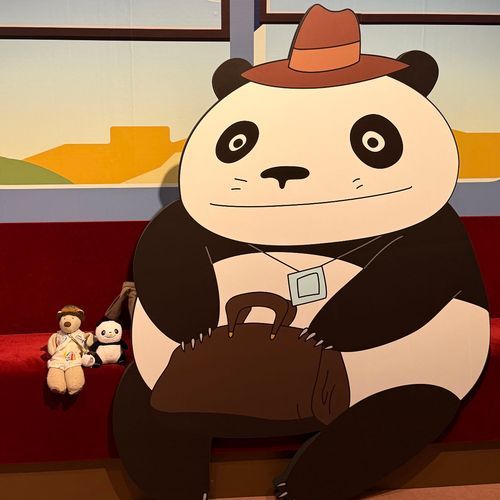 パパンダといっしょに つうきん🚃