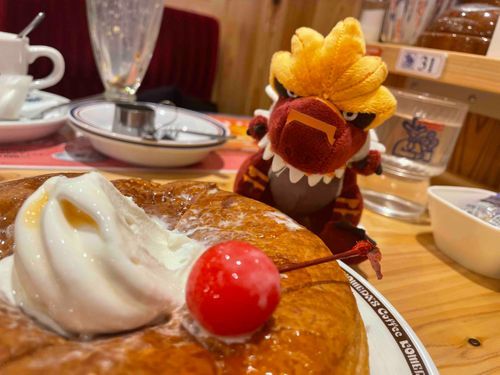 ソフトクリームだけ食べられちゃった