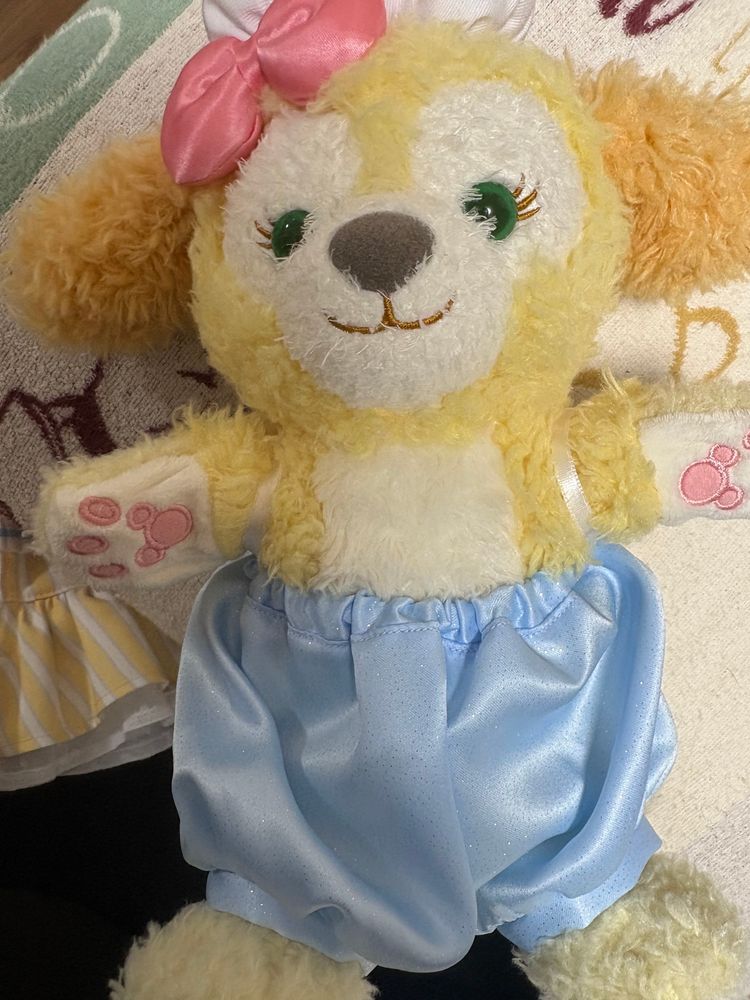 夏用のお洋服、かってくれたよ☀️🐶🎀お帽子は被れないけどかわいいよ