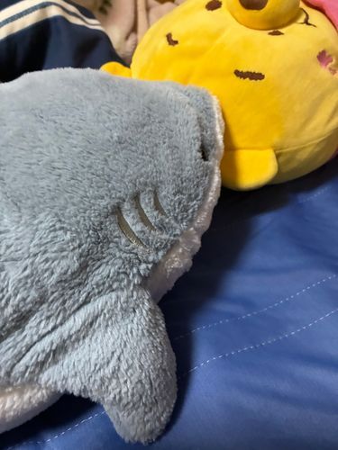 シャークンがぶ〜🦈
パワーアップもっちープーちゃん、起きるガブ〜🦈
シャークンはガブガブしたい気分ガブ〜🦈