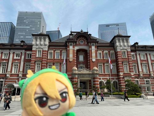 とーきょーえき　おれははじめてきたぞ！
