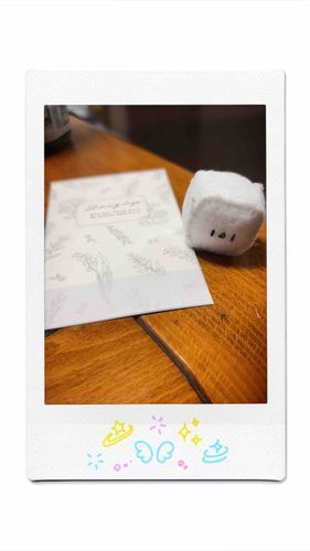 everyone！あけおめ🌅
いとこが手作りのマスコット作ってくれた〜😭💖一生宝物や✨