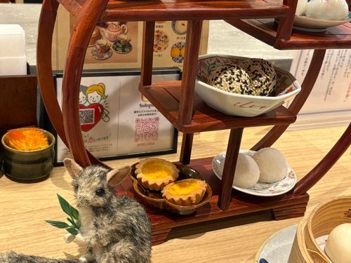 中華風アフタヌーンティーよ