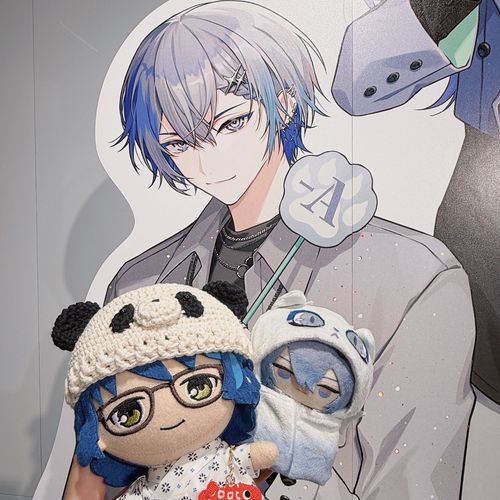 ロウさんといっしょに記念撮影📸しましたよ〜💙