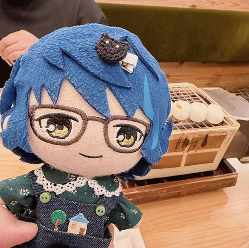 網の上でお団子🍡焼きました〜💙