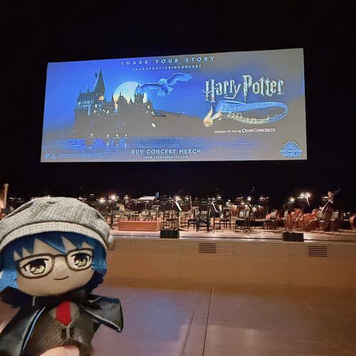 オーケストラつきのハリーポッターと謎のプリンスを観てきました〜💙
みなさん、拍手したり、歓声を上げたりと、思い思いに楽しんでいましたよ〜💙