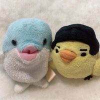 イルカとトリ