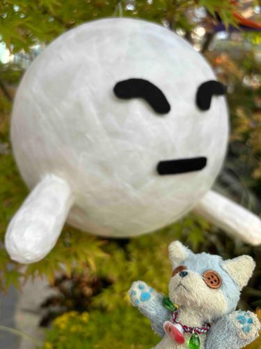 んわぁ〜っおばけさんだぁ〜っびっくりだぁ〜