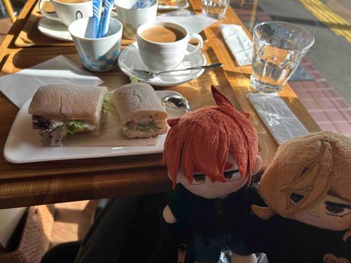 今日は弟のアルとちょっと遠くへお出かけしたよ💛
美味しいもの食べたり水族館に行ったりしたんだ😊
お友達にも会えて嬉しかったな♪