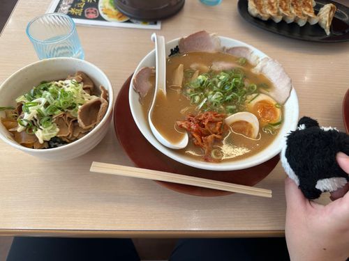 やっぱり肉ね🍖
横綱ラーメン初めてたべた
美味しい( *´꒳`*)