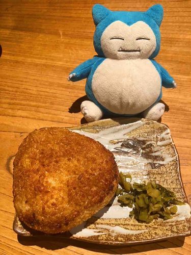大きな焼きおにぎり〜🍙