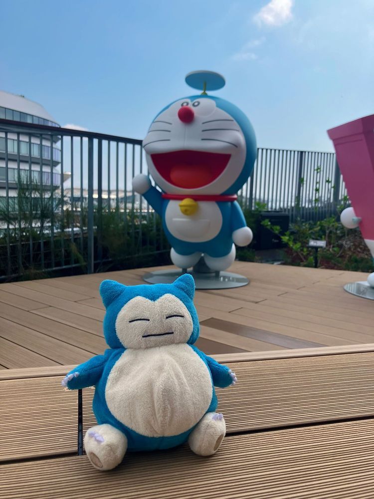 春とドラちゃん〜🌷