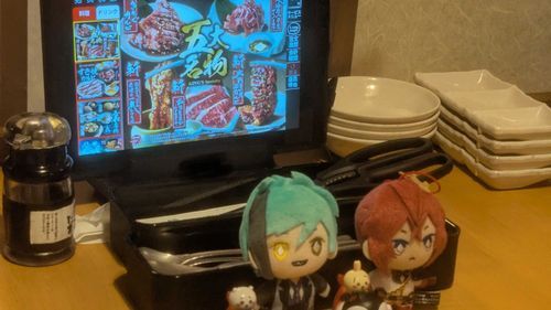 金魚ちゃんと焼肉した、いいでしょ。