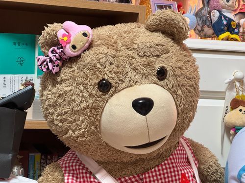 お姉さんがカワイイって撮ってくれました。