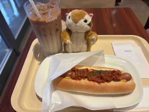 カフェで休憩なんてオシャレなことしちゃうのだ！