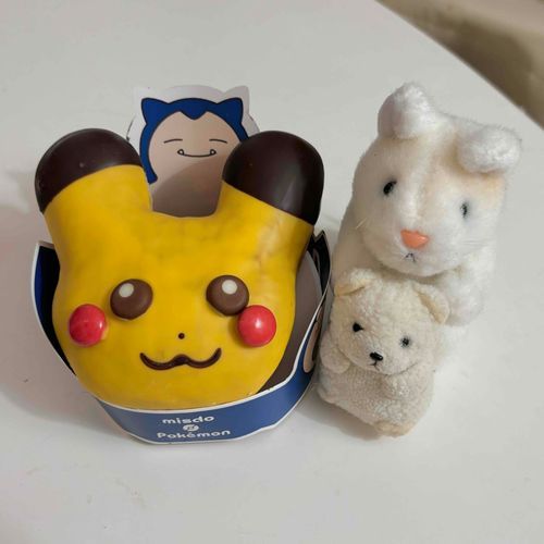 ピカチュウドーナツ！
うれし〜