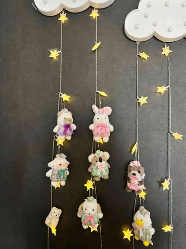 みんながいつもいる場所は星のライト
みんなふわもこの妖精だよ