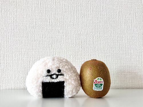 好物とツーショット