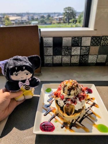 美味しそうなパンケーキ食べた