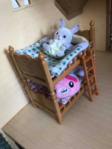 やったー🤗
Bちゃんとお泊まり会だ〜
しかも2段ベッドだー！嬉しい😊