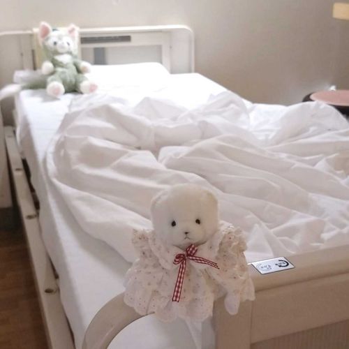 主は病室にこもりっきりで、することがなくて暇みたい。それでも、しおがいるから大丈夫！って言ってたよ。