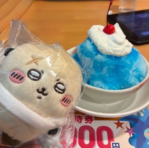 ラッコ先生、ガストのかき氷美味しそうですね!