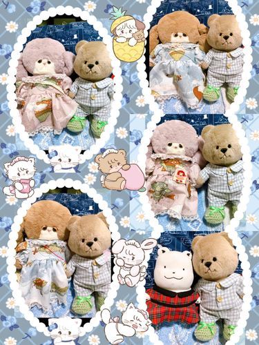 ぼったくんとアンニュイうさぎさんとふわふわのくま！
ぼったくん！まだ緊張してる感じ！少しずつでもお友達出来て嬉しいよね！明日もぼったくんとアンニュイうさぎさんとふわふわのくまさん楽しみにね！