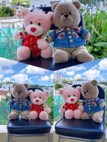 おはようございます。
今日はぼったくんとサーカスサーカスピンクアイスクリームくまさんとだよ！