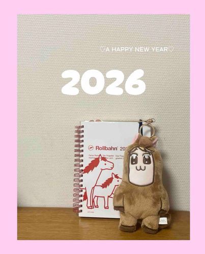 あたしの出番ね〜🐎💛



（あけましておめでとうございます✨
ここで、いろんなぬいちゃんの姿を見るのが楽しみなので、今年もみんなのぬいちゃんたくさん見せてください♥️）