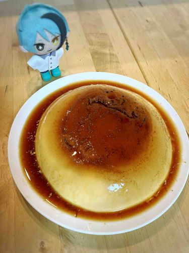 ユミさんと稚魚さん達がどんぶりプリン🍮を作りましたよ♡
これは食べがいがありますね…