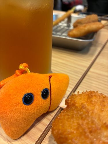 串カツとお酒はとても合う✨️✨️✨️✨️