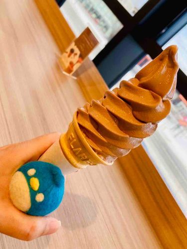 ざんすとチョコソフト。
