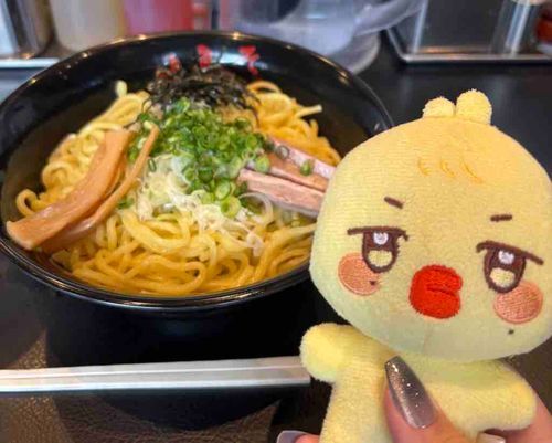 W盛り油そば食べてきたぴょん‼️🐥