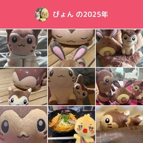 ほとんどがオタチ族だなぁ笑笑 
来年も改めてよろしくお願いします✨️