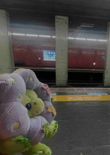 今日は神戸市の花隈駅に来た
GANTZの世界みたいだな