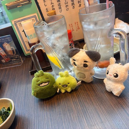モリゾー、キッコロと飲み会🍻