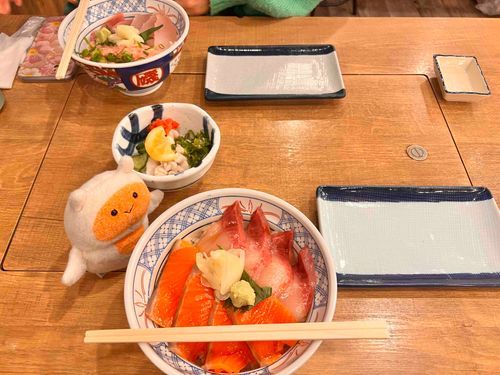 海鮮ドーンだ！