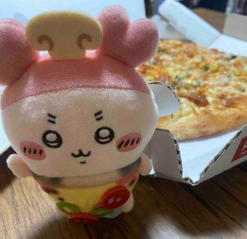 大掃除のご褒美！！ピザ！！