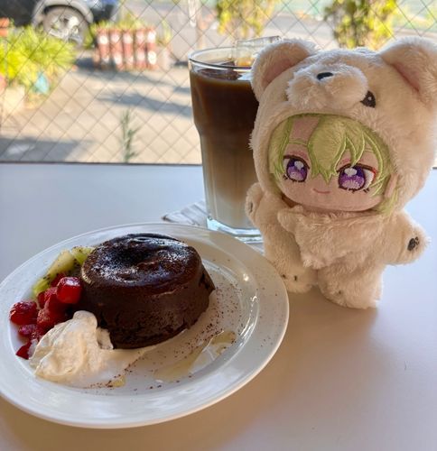 フォンダンショコラで休憩だね！
