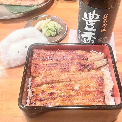 うなぎ たべてたよ