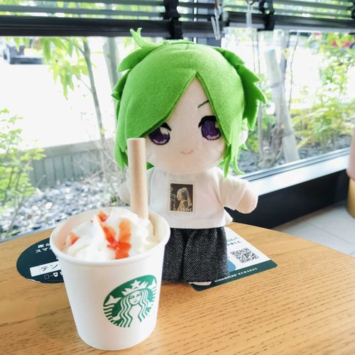 スタバの新作、おためしさせてもらったよ！
爽やかで、美味しかった〜🍊🥭