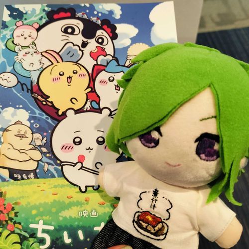 パンフ購入〜♪
もう少しで入場(,,•   •,,)♡